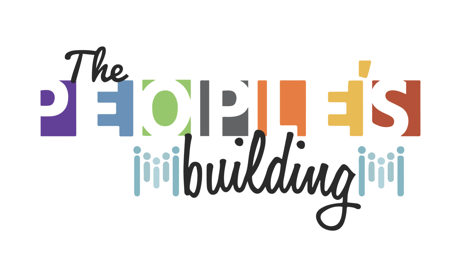 Aurora Peoples Building Color Graphic Logo